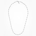 Desmos Station Nebula Lunga Collana Argento Rodiato