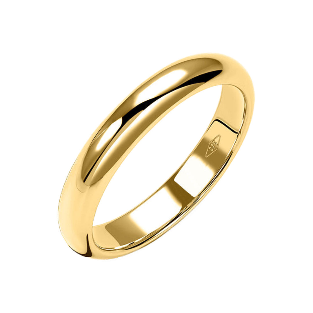 Fede 3,5g Classica Oro 9KT Gioielli FNKT35