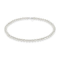 Girocollo Gioiello Classico Oro Bianco 750‰ Perle Comete Gioielli FWQ 109