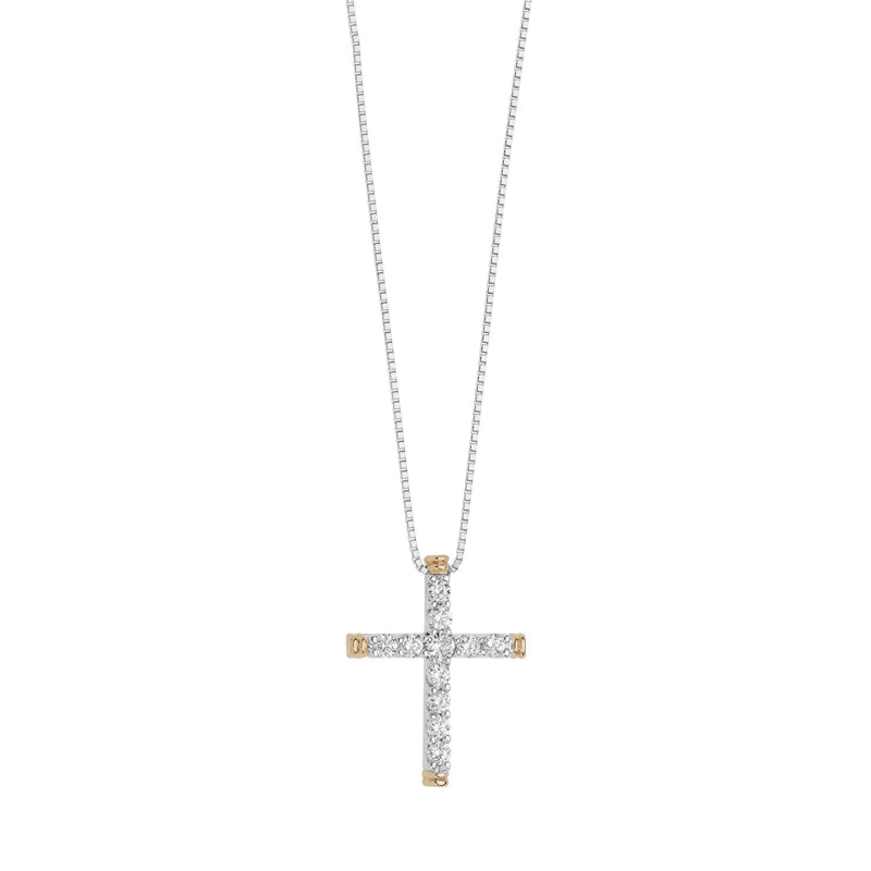 Girocollo Gioiello Croce Oro 750‰ Comete Gioielli GLB 1457