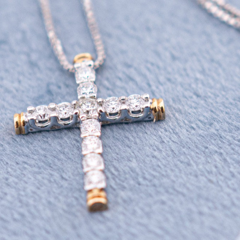 Girocollo Gioiello Croce Oro 750‰ Comete Gioielli GLB 1457