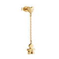 Mono Orecchino Les Petits Bimbo Oro Giallo 375‰ Diamante LeBebé LBB712