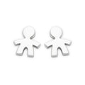 Orecchini Ambrosia Gioielli Bambino Oro Bianco 18Kt AOZ 470