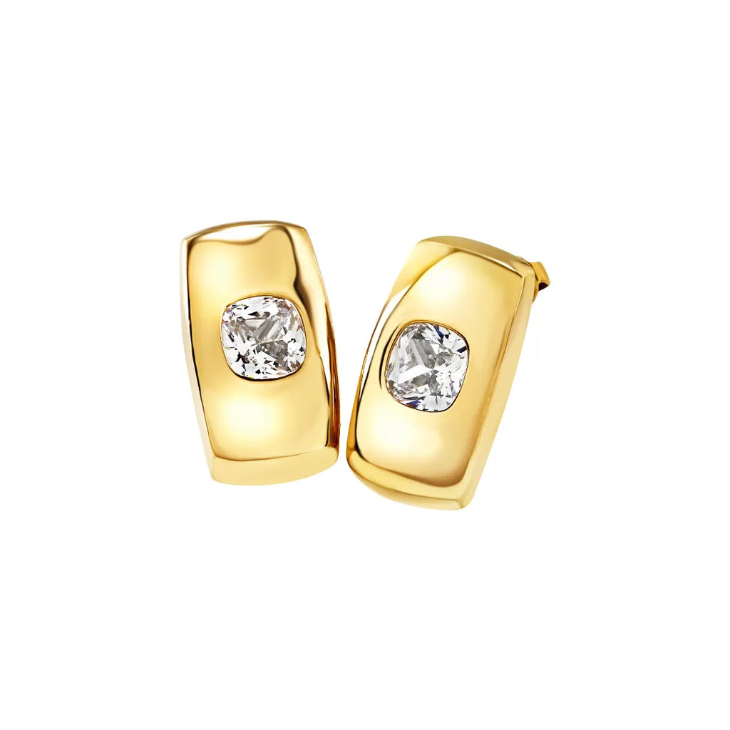 Orecchini Breil Stylize Dorato Zirconia TJ4054