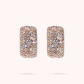 Orecchini a Cerchio in Pavé di Cubic Zirconia WSBZ02371WHI-CZ