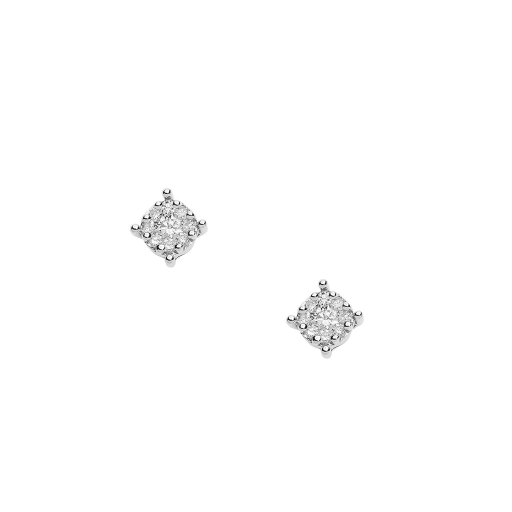 Orecchini Comete Gioielli Oro Bianco Diamanti ORB 1062