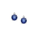 Orecchini Comete Storia di Luce Oro Bianco 18kt Diamanti Zaffiri Blu ORB 880