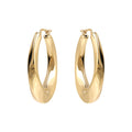 Orecchini Gioiello Cerchio Golden Ritorti Spessi Bronzallure WSBZ02044Y.Y