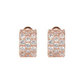 Orecchini Gioiello Cerchio Pavé Cubic Zirconia Bronzallure WSBZ01962.W