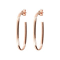 Orecchini Gioiello Cerchio Semiovali Bronzallure WSBZ01666.R