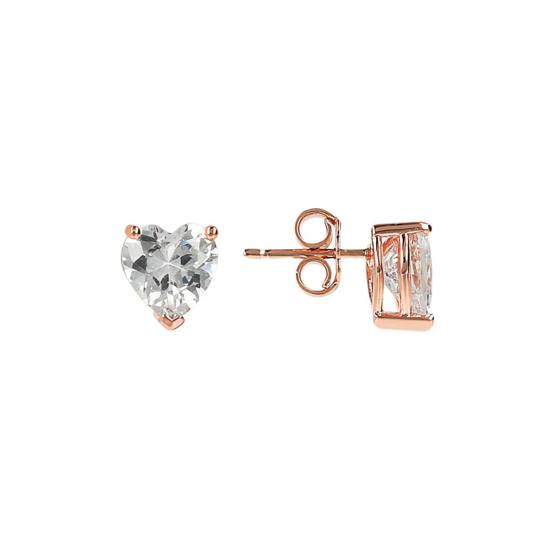 Orecchini Gioiello Cuore Cubic Zirconia Bronzallure WSBZ02113.W