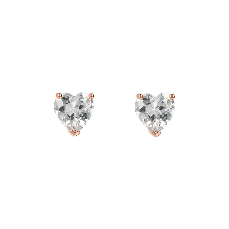 Orecchini Gioiello Cuore Cubic Zirconia Bronzallure WSBZ02113.W