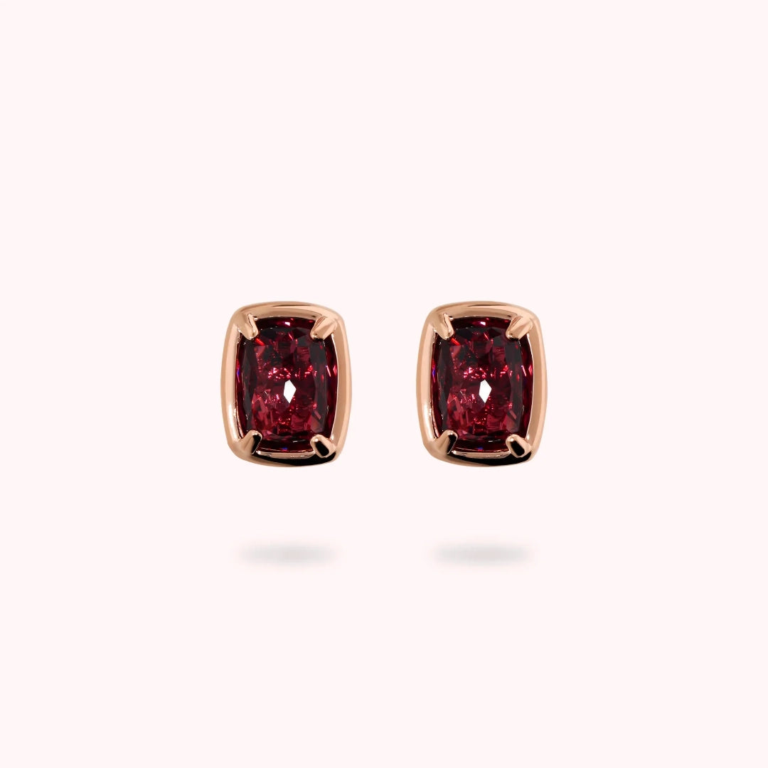 Orecchini Lobo Bronzallure Prisma Gem a Baguette Bordeaux WSBZ02464.BRD