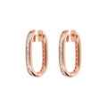 Orecchini Ovali con Cubic Zirconia Quadrate Taglio Princess WSBZ02264WR