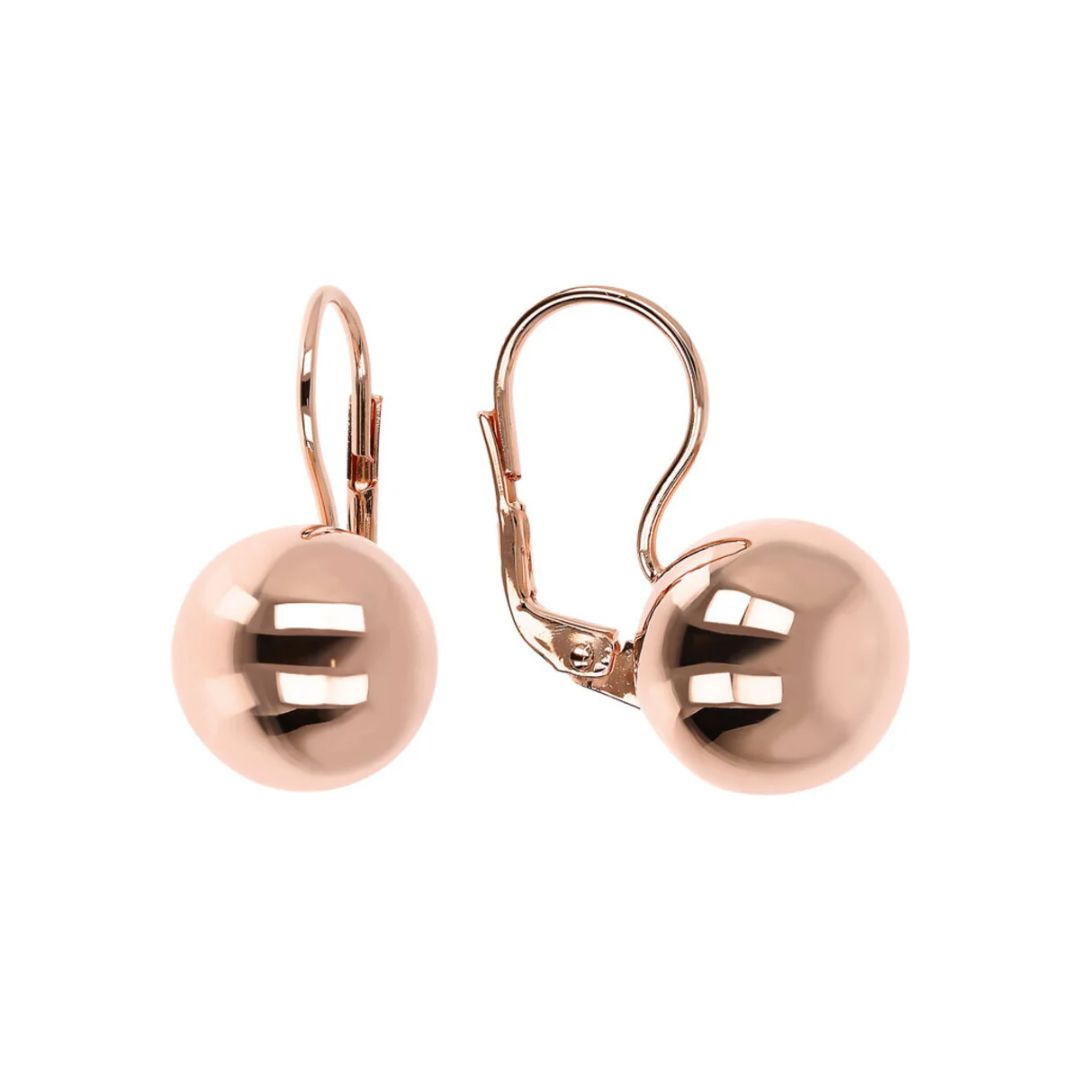 Orecchini Pendenti Sfera Golden Rosé WSBZ00312B