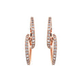 Orecchini Pendenti Sinuosi Cubic Zirconia WSBZ02340WR