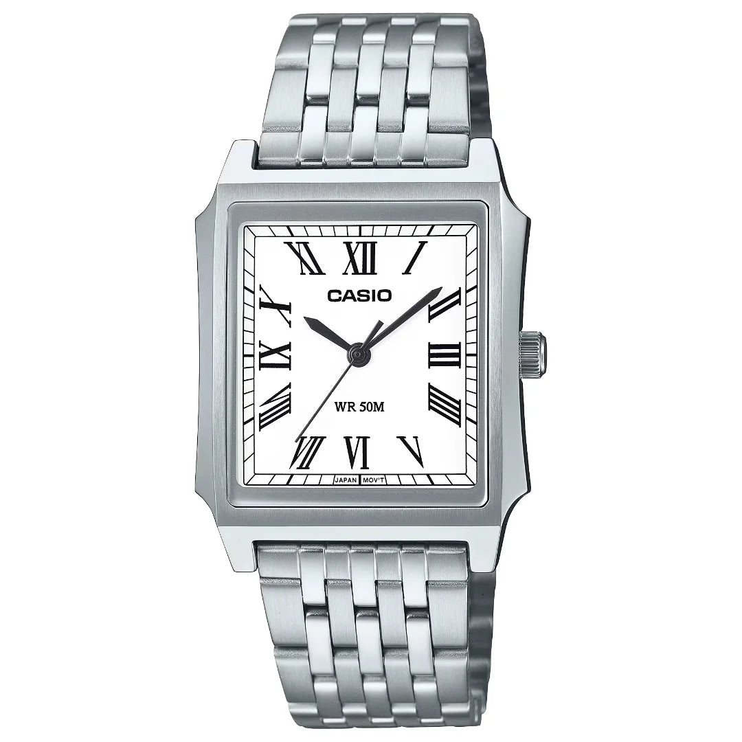 Orologio Casio Analogico Solo Tempo Acciaio MTP-B190D-7BVEF