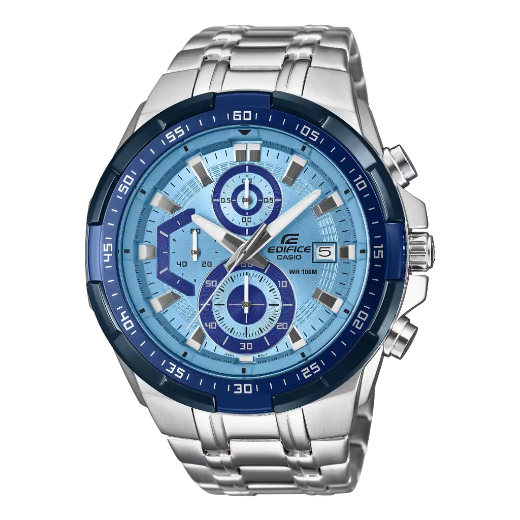 Orologio Casio Cronografo Acciaio e Alluminio EFR-539DE-2AVUEF