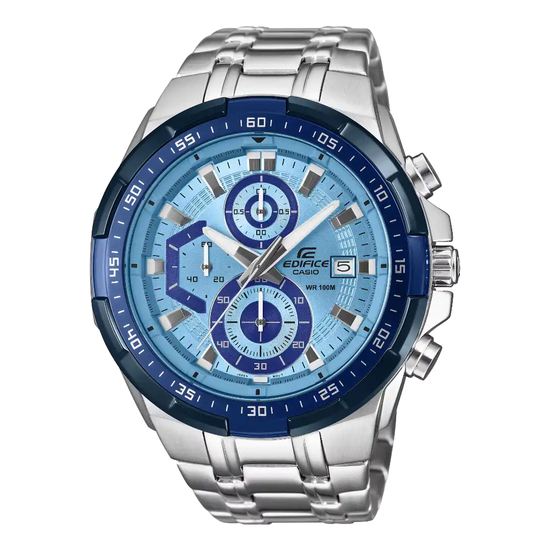 Orologio Casio Cronografo Acciaio e Alluminio EFR-539DE-2AVUEF