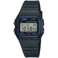 Orologio Casio Digitale Cinturino Caucciù Nero F-91W-1YEG