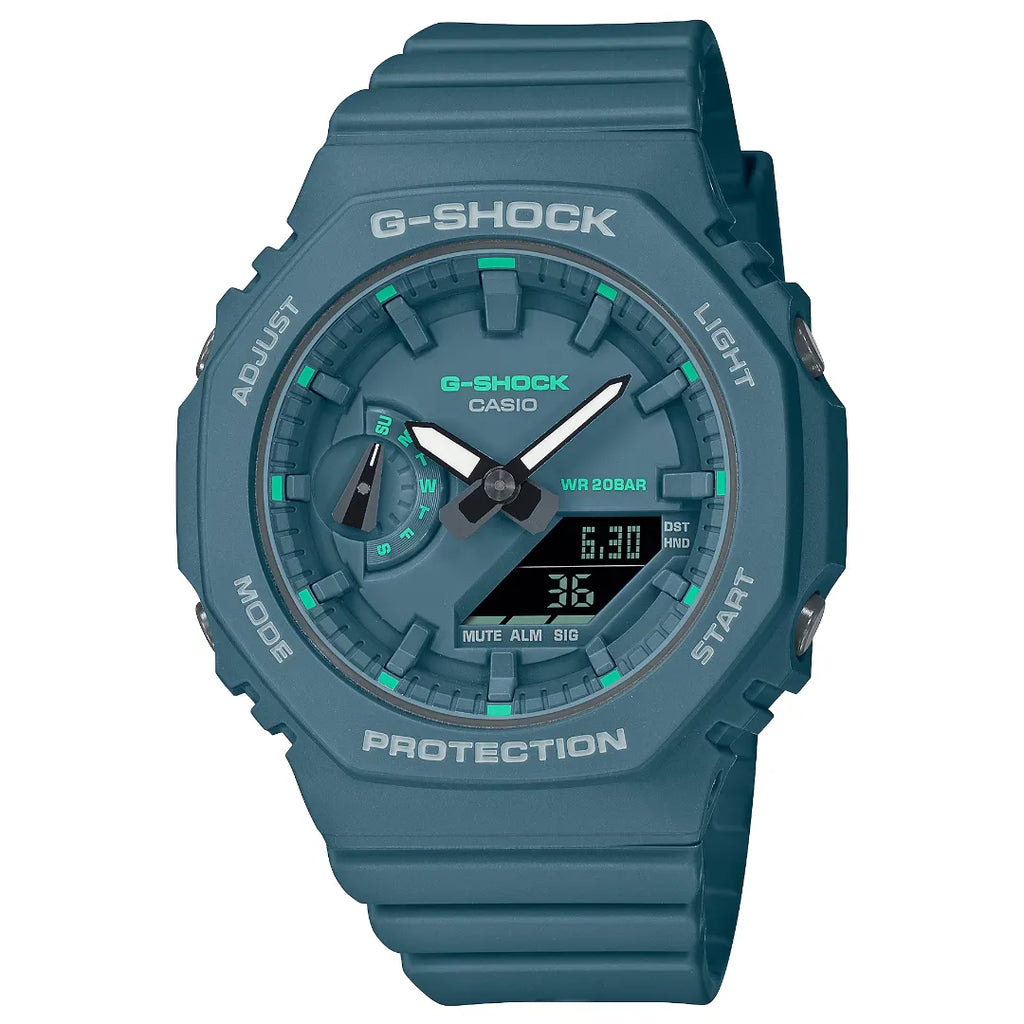 Orologio Casio G-Shock Analogico Digitale Verde GMA-S2100GA-3AER