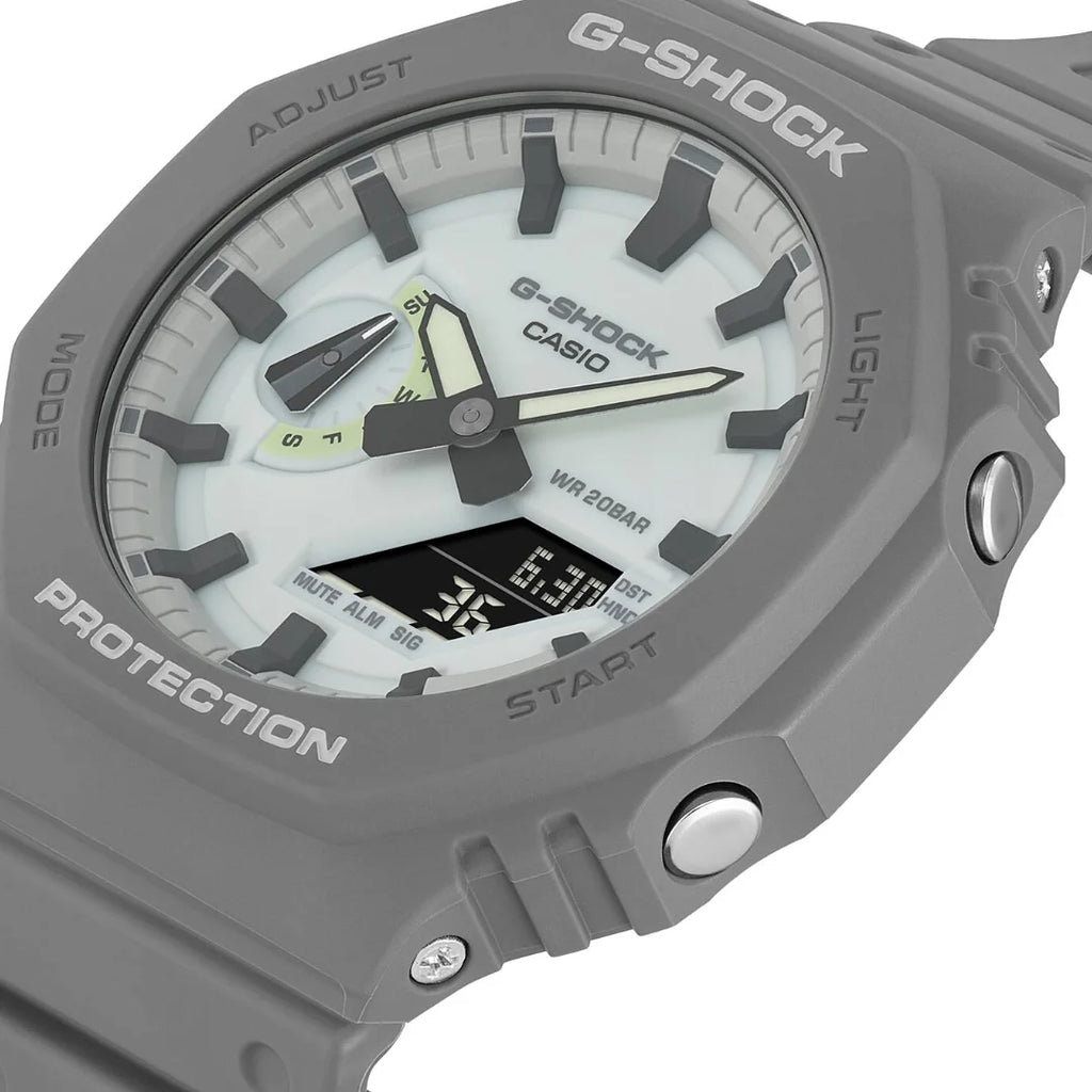 Orologio Casio G-Shock Analogico e Digitale Grigio Verde GA-2100HD-8AER