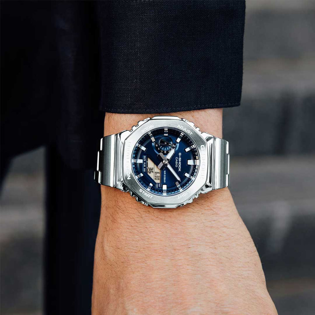 Orologio Casio G-Shock Blu GM-2110D-2BER