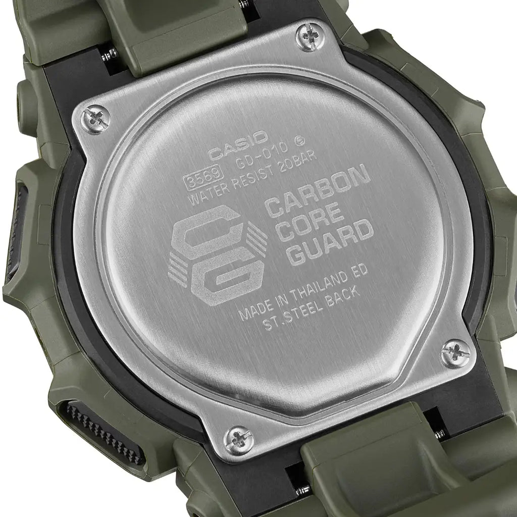 Orologio Casio G-Shock Multifunzione Carbon Core Guard GD-010-3ER
