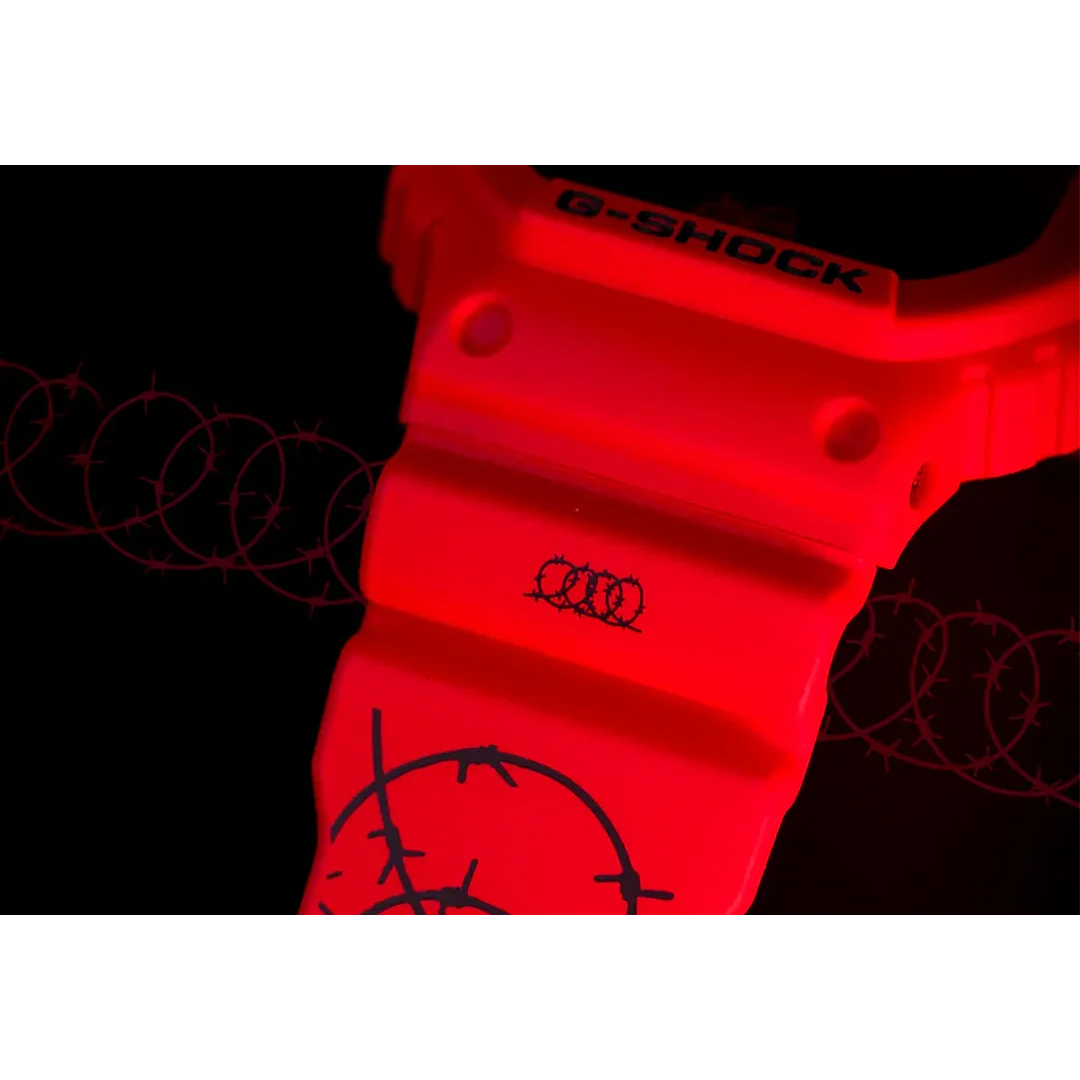 Orologio Casio G-Shock x Sfera Ebbasta Digitale Rosso DW-5600SFE25-4ER