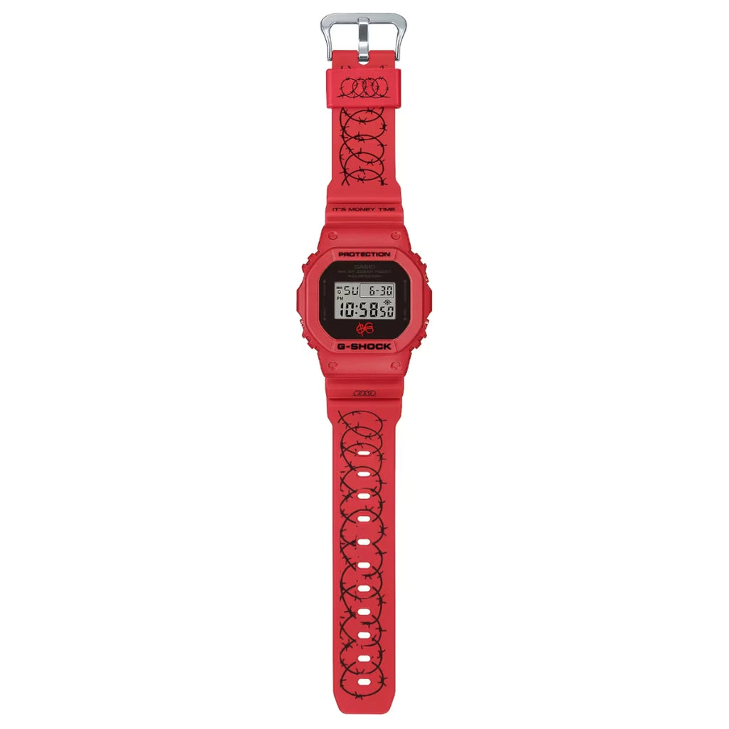 Orologio Casio G-Shock x Sfera Ebbasta Digitale Rosso DW-5600SFE25-4ER