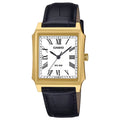 Orologio Casio Solo Tempo Cinturnio Pelle Nera Cassa Dorata MTP-B190GL-7BVEF