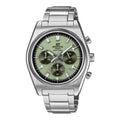 Orologio Cronografo Casio Acciaio e Quadrante Verde EFB-730D-3AVUEF