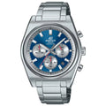 Orologio Cronografo Casio Edifice Cinturino e Cassa Acciaio Quadrante Blu EFB-730D-2AVUEF