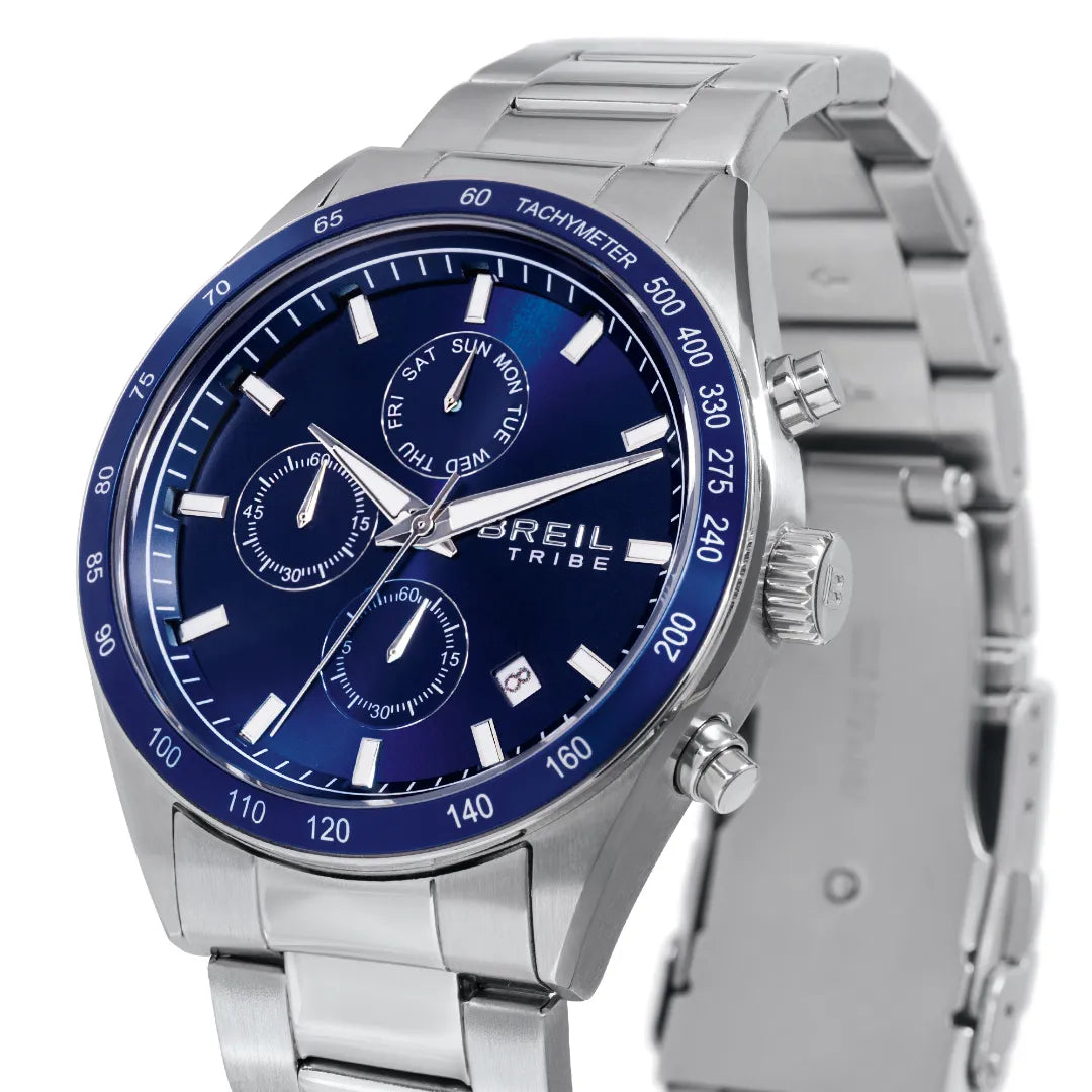 Orologio Cronografo Echo Acciaio EW0814