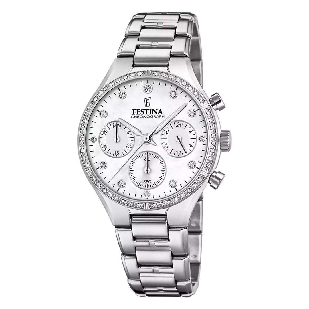 Orologio Cronografo Festina Boyfriend Madreperla F20401/1