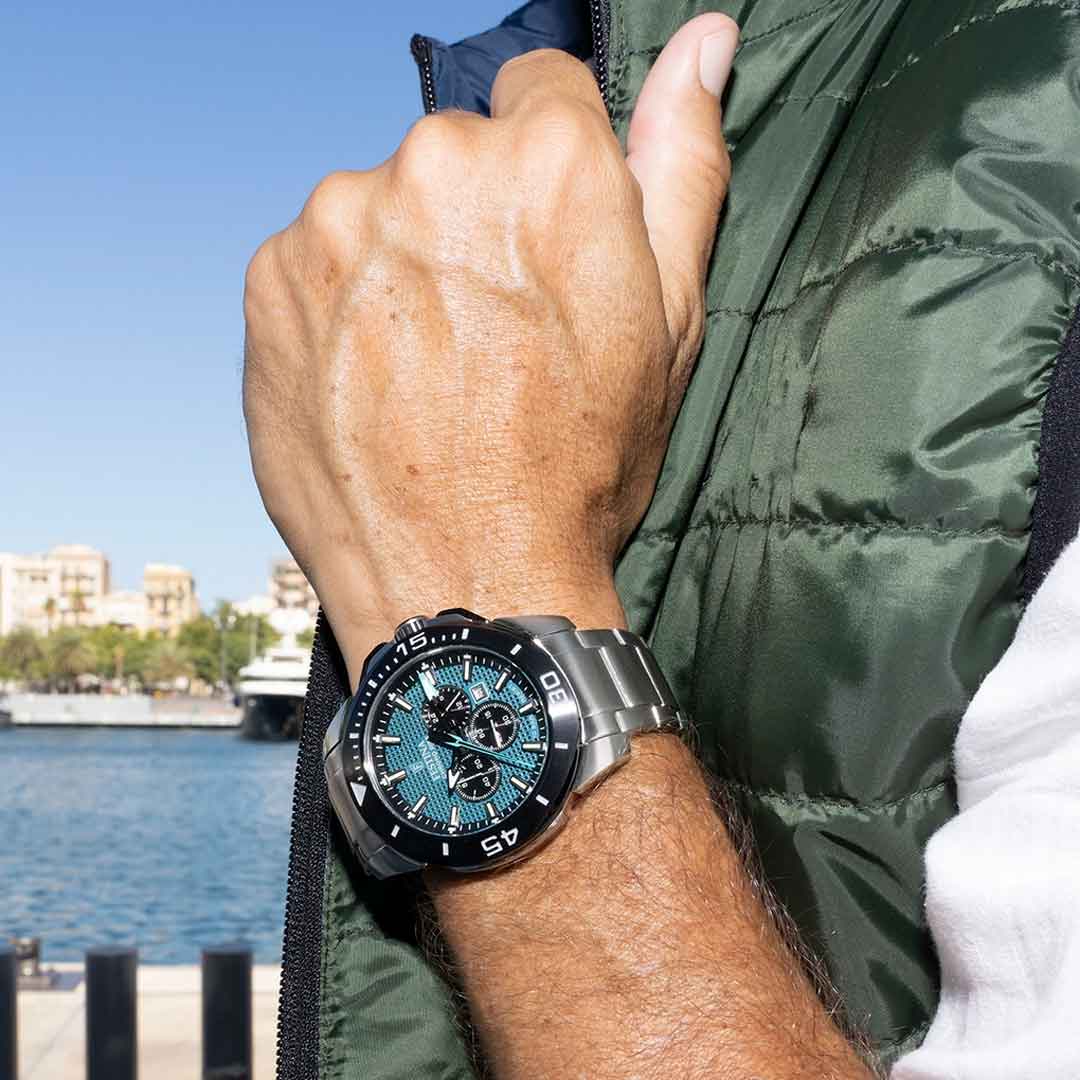 Orologio Cronografo Festina Chrono Bike Verde Acqua F20641/3