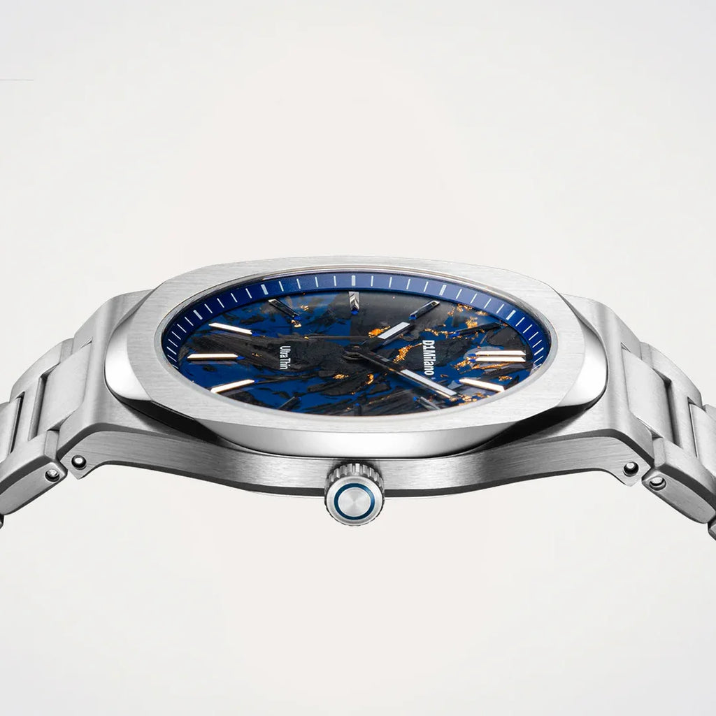 Orologio D1 Milano Carbon Reef Ultra Thin 39 mm D1-UHBJ04