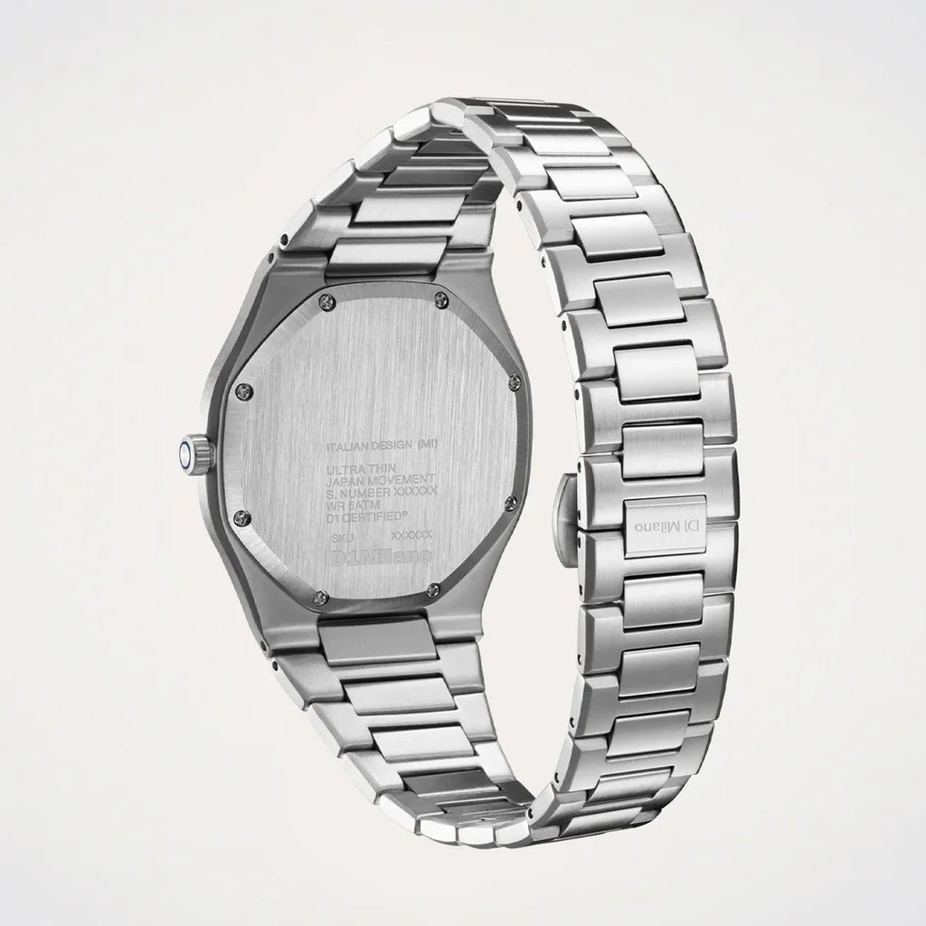 Orologio D1 Milano Carbon Reef Ultra Thin 39 mm D1-UHBJ04