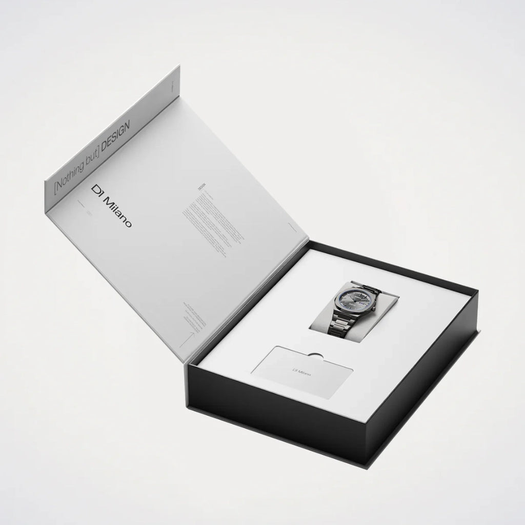 Orologio D1 Milano Dark Illusion Ultra Thin 39mm D1-UHBJ08