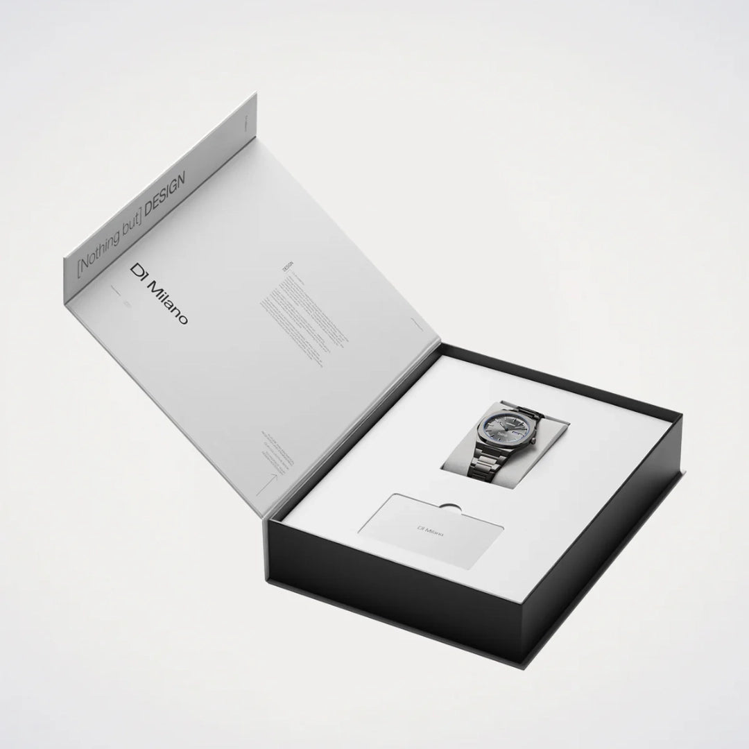 Orologio D1 Milano Dark Illusion Ultra Thin 39mm D1-UHBJ08