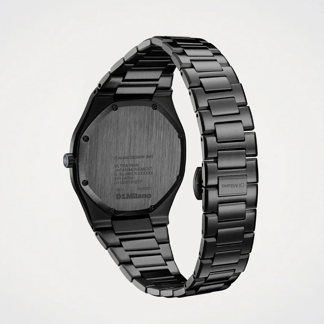 Orologio D1 Milano Dark Illusion Ultra Thin 39mm D1-UHBJ08
