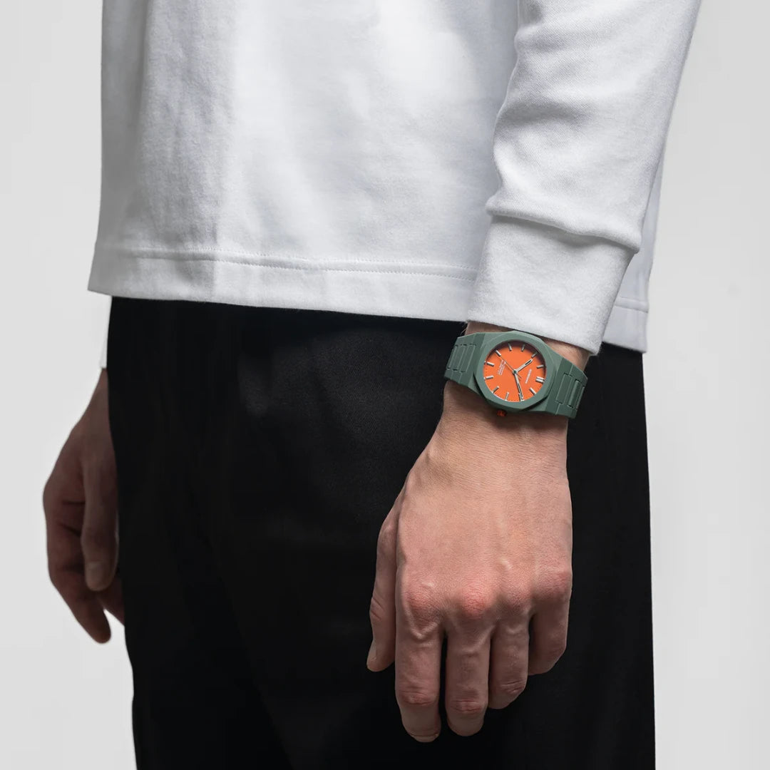 Orologio D1 Milano Alpha Contrast Polycarbon 40,5mm D1-PCBJ48