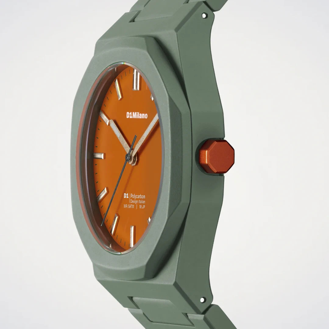 Orologio D1 Milano Alpha Contrast Polycarbon 40,5mm D1-PCBJ48