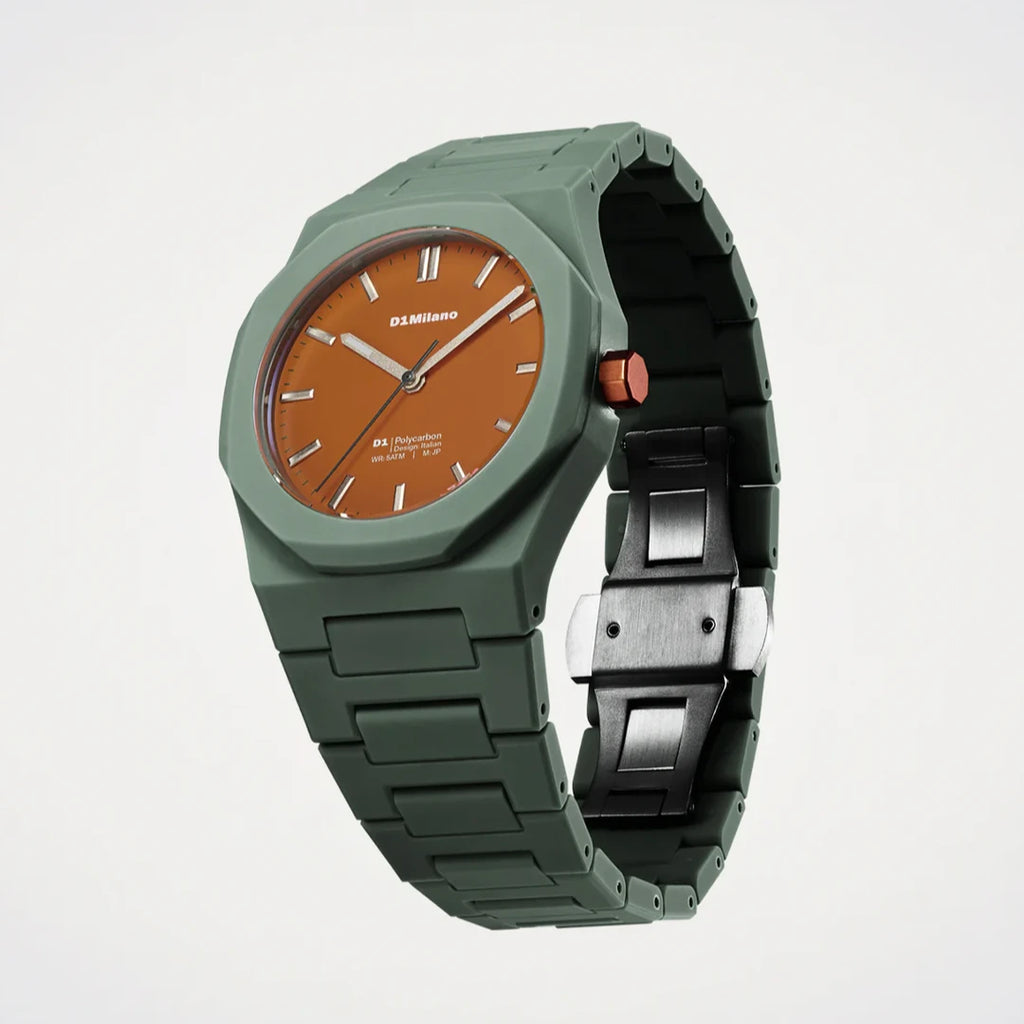 Orologio D1 Milano Alpha Contrast Polycarbon 40,5mm D1-PCBJ48