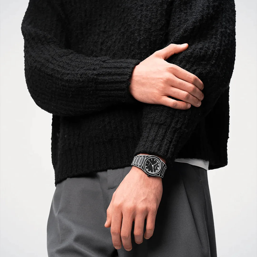 Orologio D1 Milano Polycarbon Black Sketch D1-PCBJ33