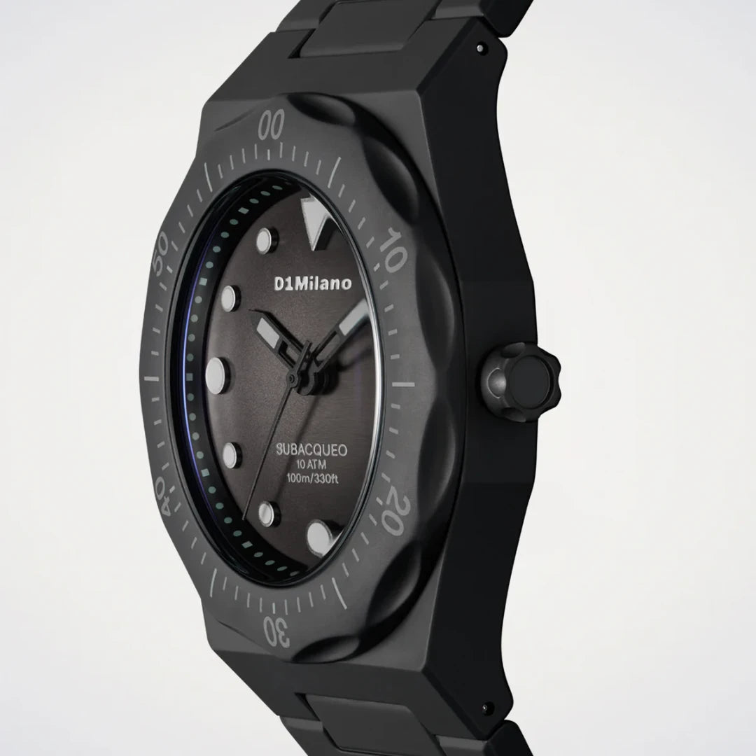 Orologio D1 Milano Carbon Diver Polycarbon 40,5 mm D1-PDBJ01