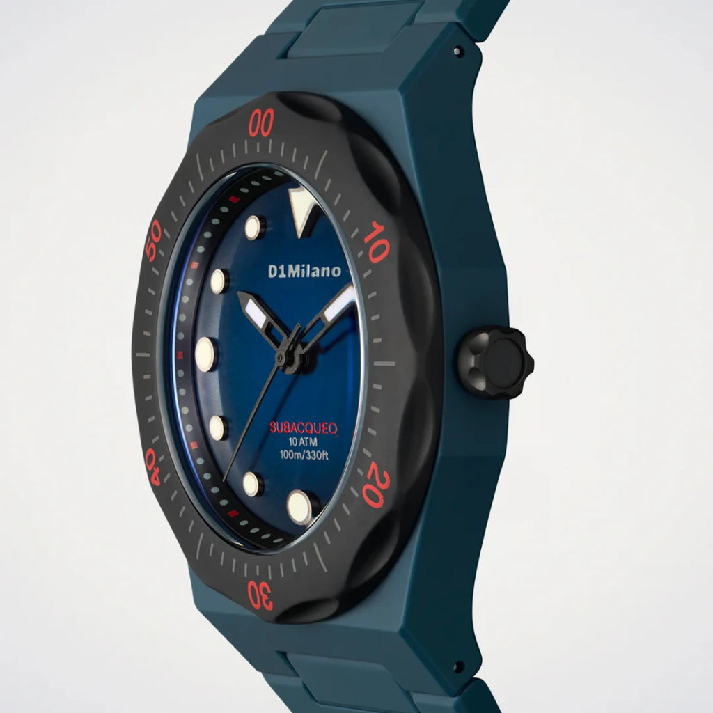 Orologio D1 Milano Drift Diver Polycarbon 40,5 mm D1-PDBJ02
