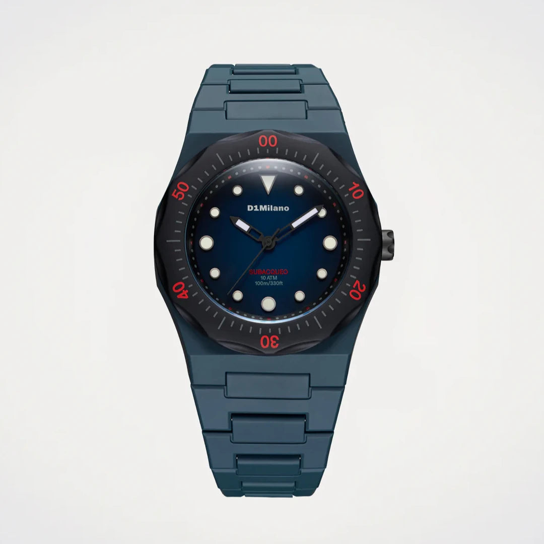 Orologio D1 Milano Drift Diver Polycarbon 40,5 mm D1-PDBJ02