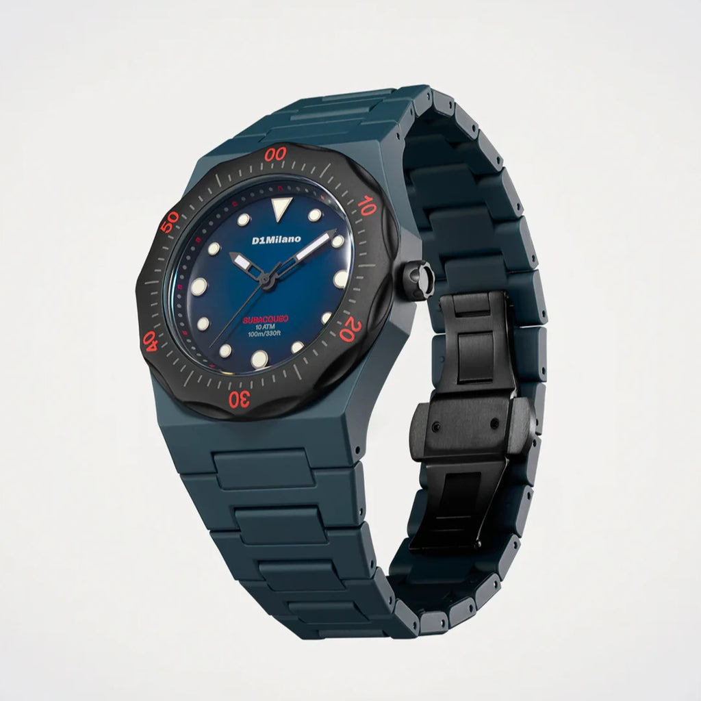 Orologio D1 Milano Drift Diver Polycarbon 40,5 mm D1-PDBJ02