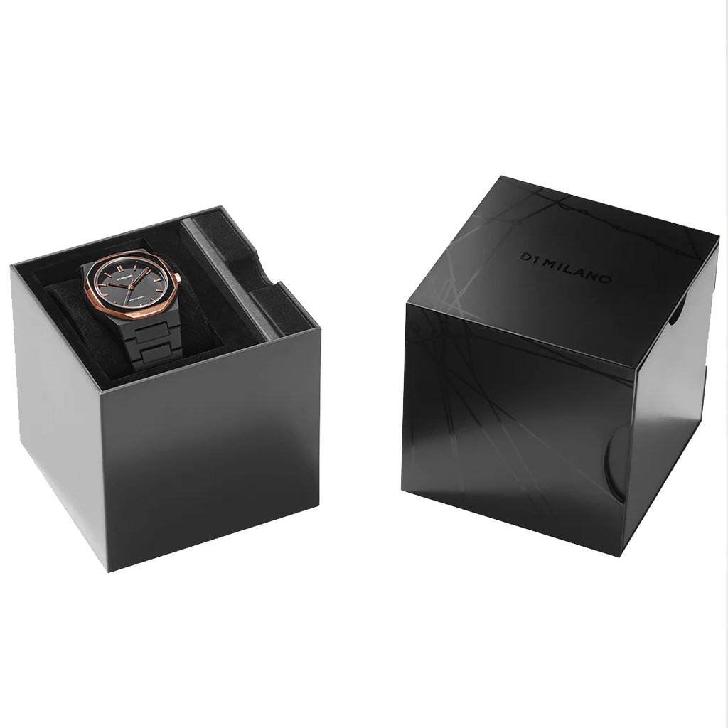 Orologio D1 Milano Polycarbon Gold Mesh D1-PCBU14